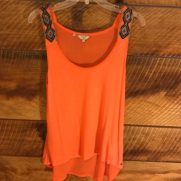 Guess Tops - 🔥Unique Guess tank with beautiful beading detail